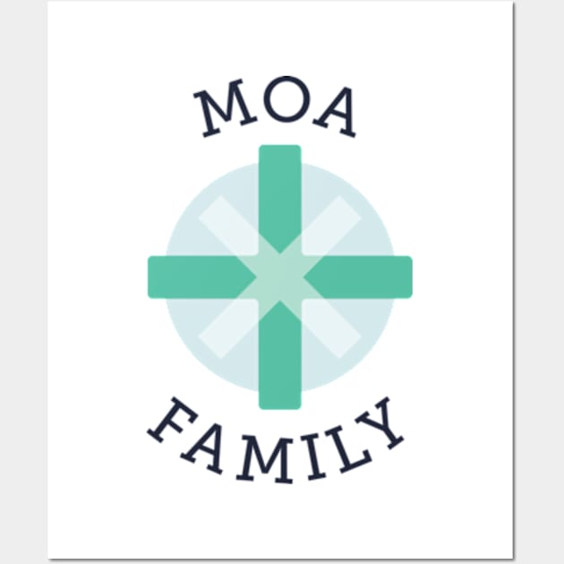 TXT MOA family logo Wall Art by Oricca